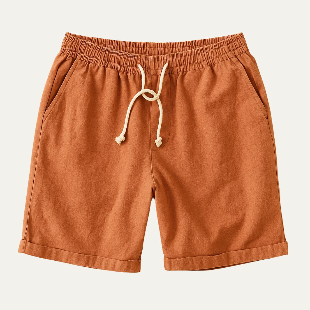 The Rowley Linen Shorts – Drawstring Shorts for Men
