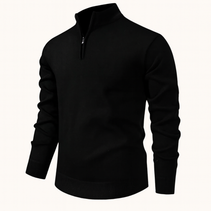 The Warwick Quarter Zip Sweater for Men