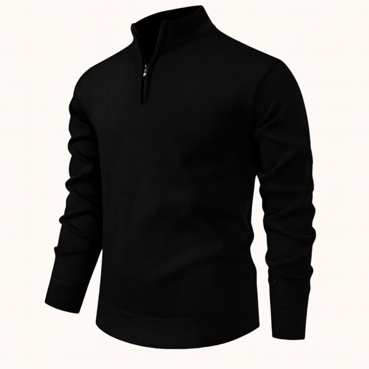 The Warwick Quarter Zip Sweater for Men