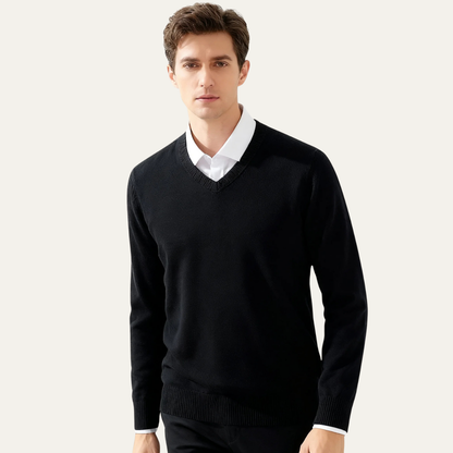 The Brambleton Cashmere Sweater – Men's 100% Soft Luxury Wool Knit Sweater