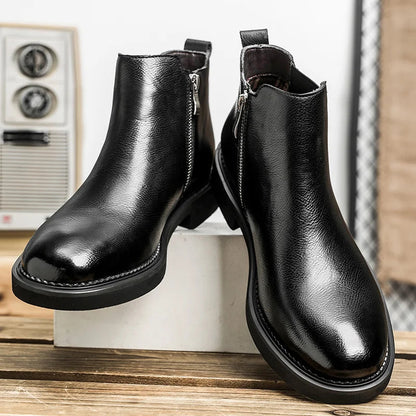 The Catania Men's Chelsea Vintage Leather Boots