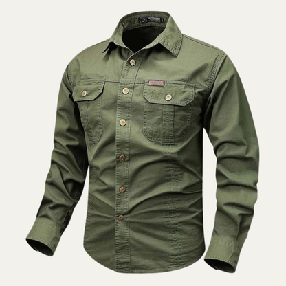 The Norcia Men’s Military Tactical Shirt with Pockets