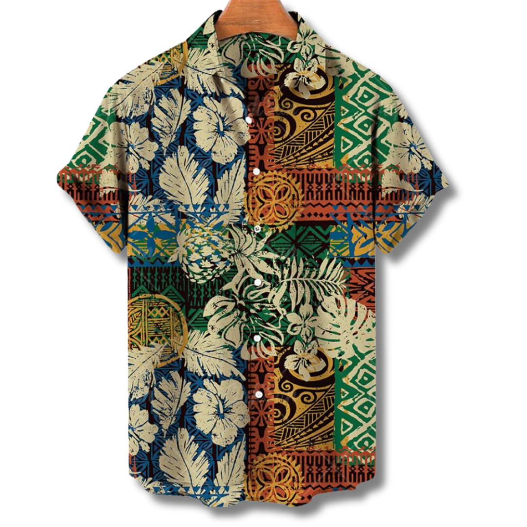 Men's Hawaiian Shirt - Ideal for Summer Adventures