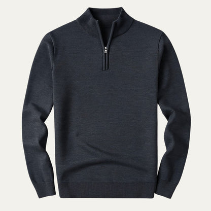The Warwick Quarter Zip Sweater for Men