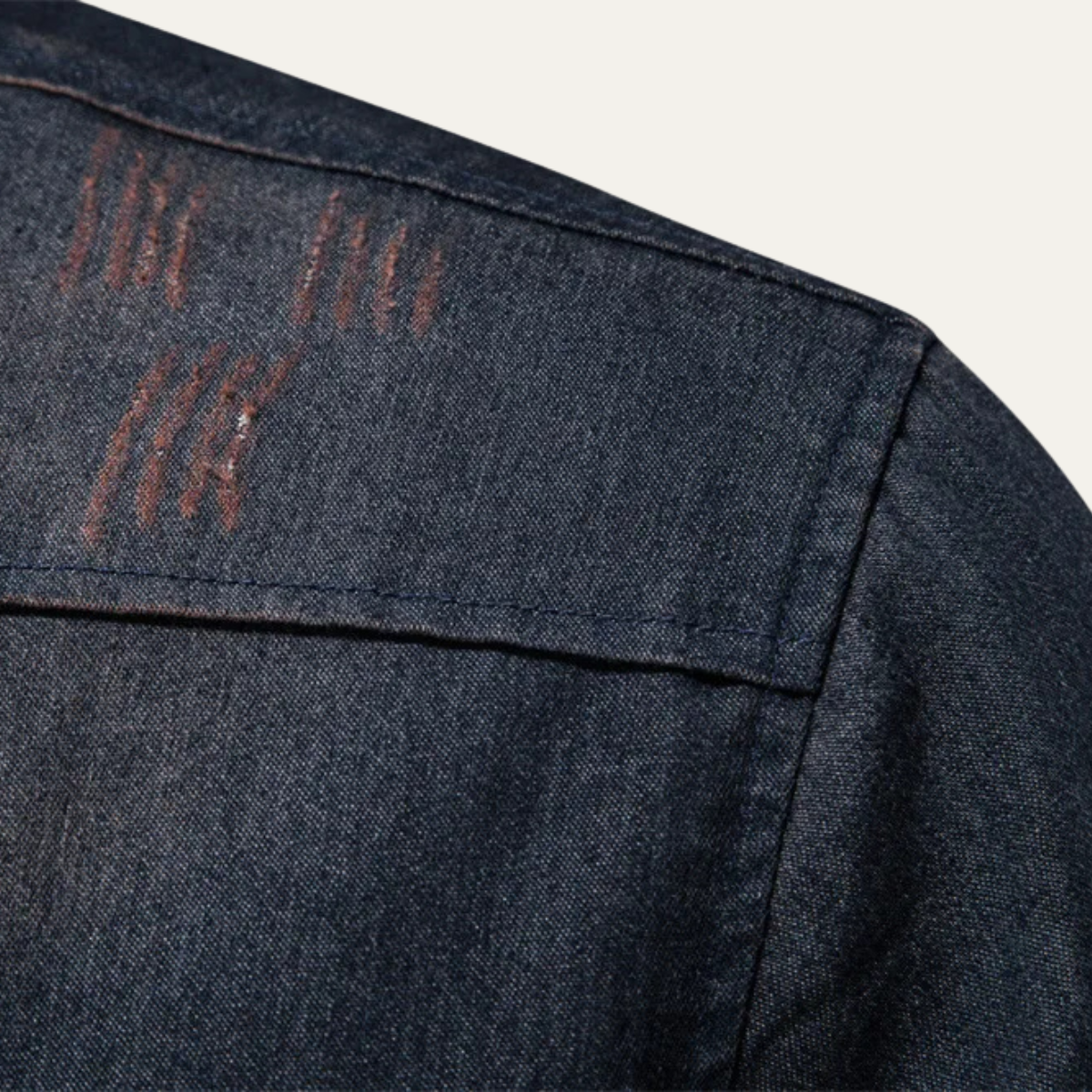 The Roseland Men’s Trendy Slim Fit  Stand Collar Cotton Shirt