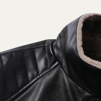 The Ragusa Men’s Winter Thick Fleece Lined Warm Casual Zip Jacket