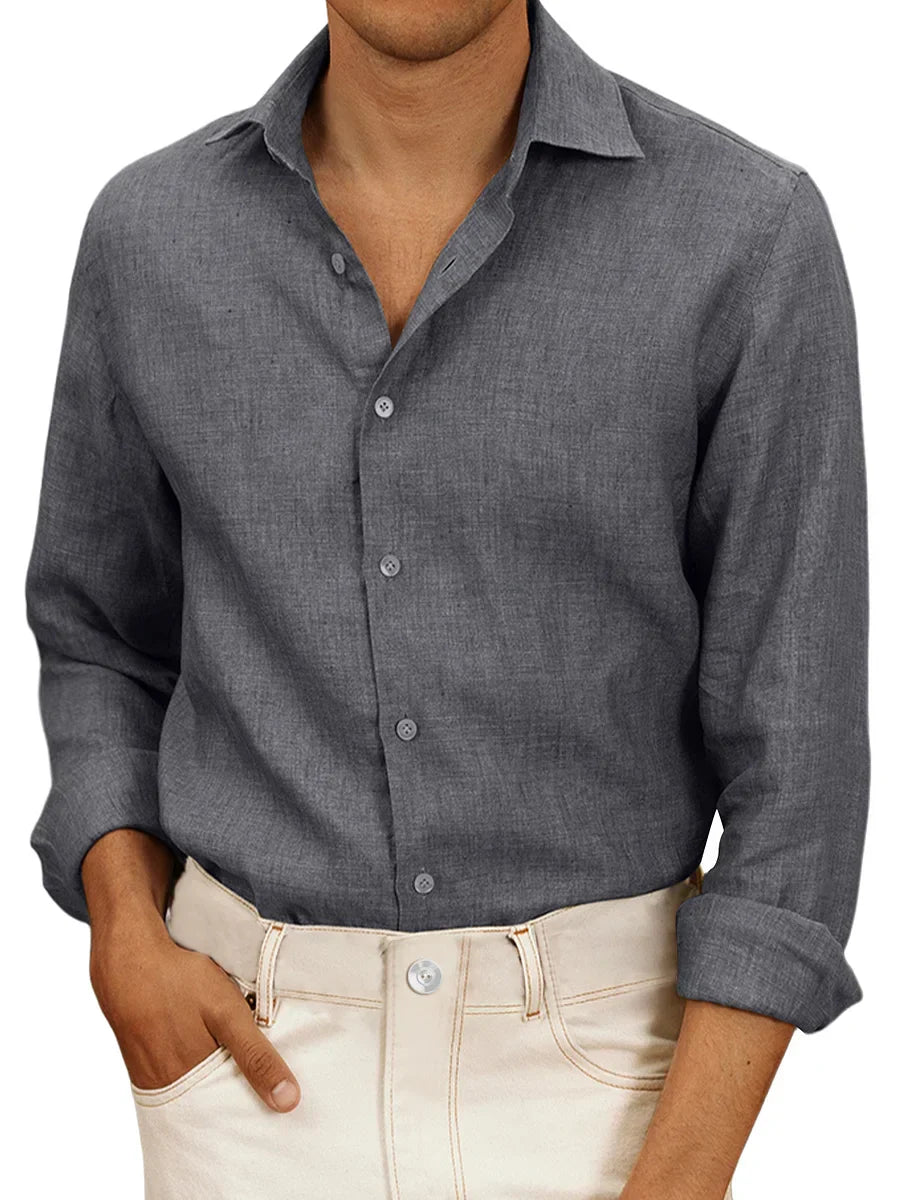 Giuseppe | Linen Shirt for Smart Casual Wear