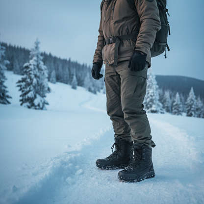 The Windmill Ridge Men’s Durable Tactical Waterproof Snow Boots