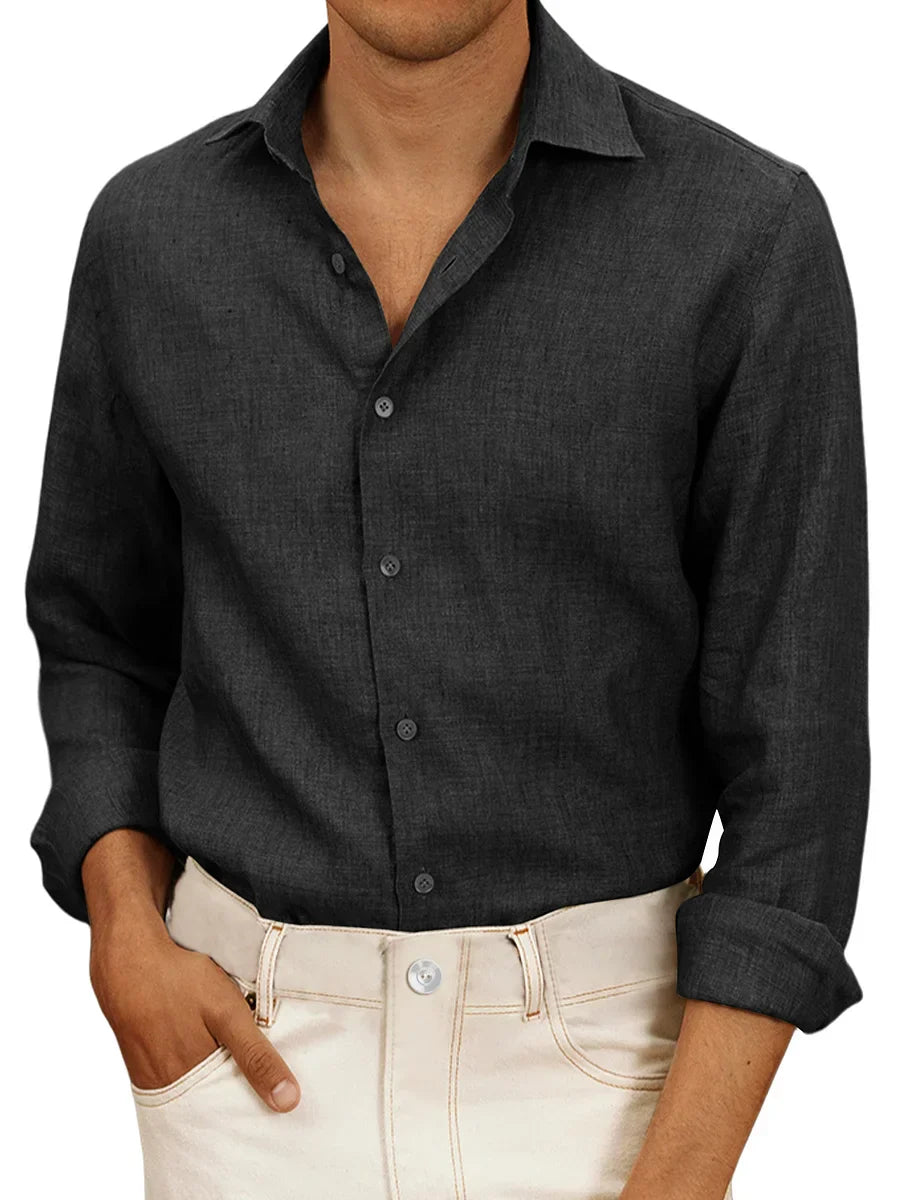 Giuseppe | Linen Shirt for Smart Casual Wear