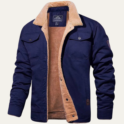The New York Warm Fleece Lined Winter Coat for Men