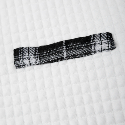 The Agrigento Men’s Textured Plaid Henley Collar Button Sweater