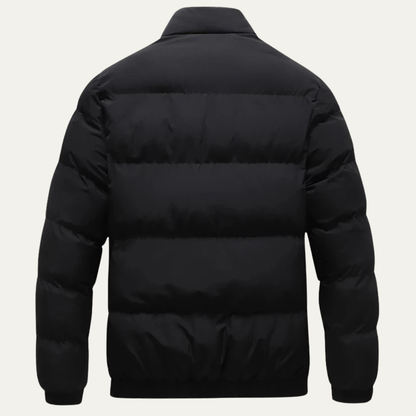 The Linfield Men’s Winter Puffer Jacket – Warm Thick Padded Coat