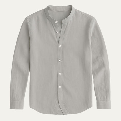Summer Casual Linen Men Shirt Relaxed Fit