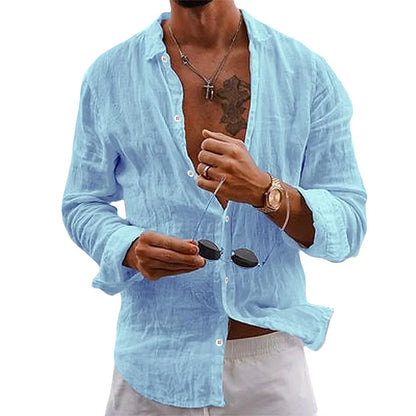 Stylish Linen Shirt for Men - Ideal for Casual and Formal Occasions