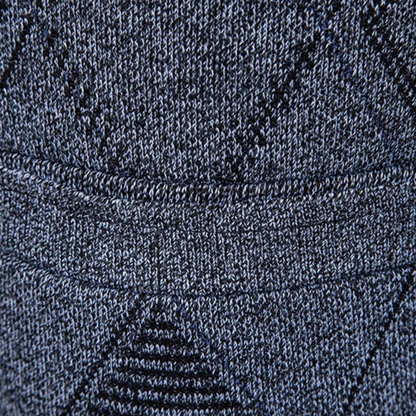 The Brightwood Men’s Winter Fleece Knit Plaid V Neck Cardigan