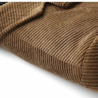 The Lancaster Men’s Thick Flannel  Corduroy Business Blazer Jacket