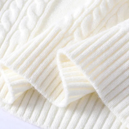 The Carloforte Men’s Knitted Winter Warm Sweater with Nordic Pattern