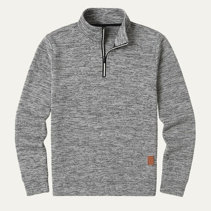 The Highland Half Zip Sweater – Fleece Pullover Sweatshirt for Men
