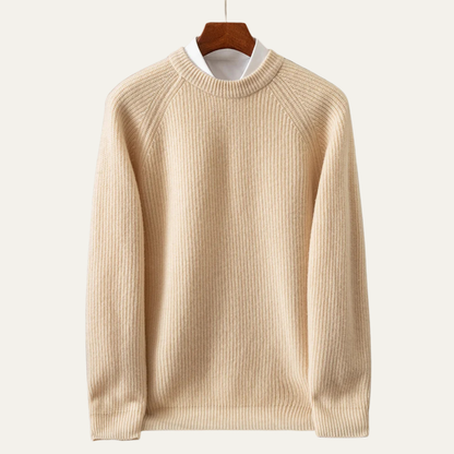 The Milan Men’s Merino Wool Winter Crew Neck Sweater