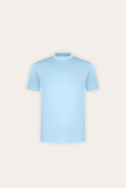 Imperial Navy Blue Cotton Crew Tee for Everyday Wear