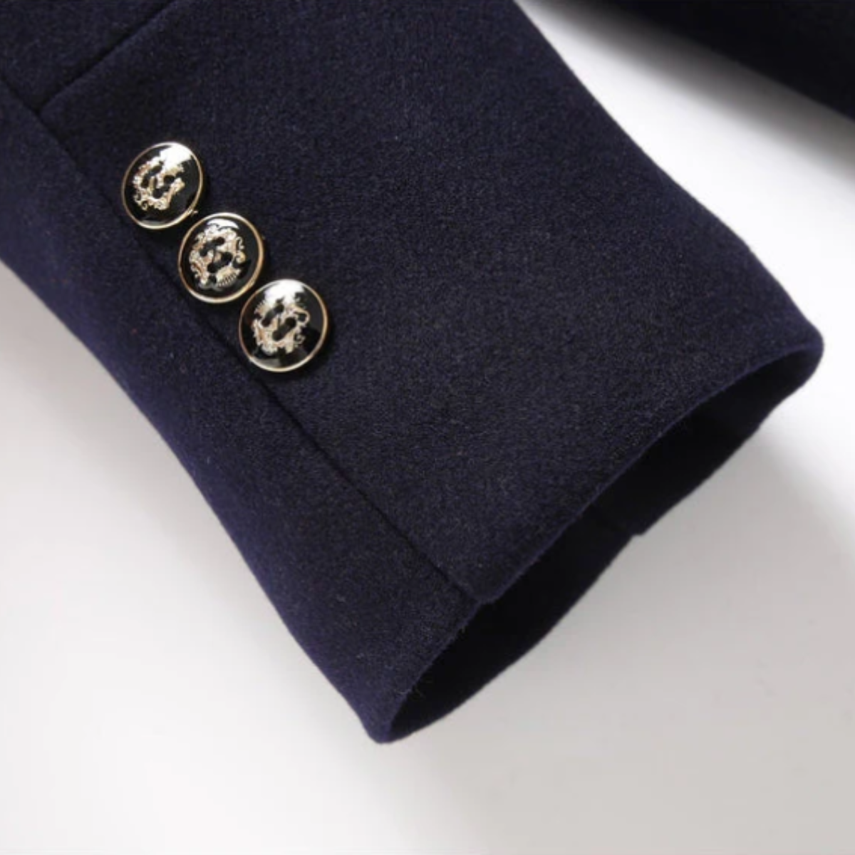 The Brookstone Men’s Elegant Classic Wool Winter Coat with Quilted Lining