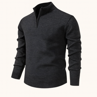 The Warwick Quarter Zip Sweater for Men