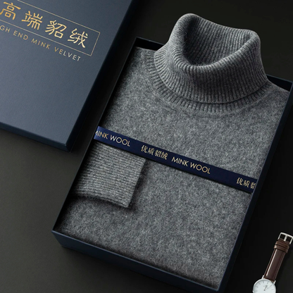 The Rosehaven Cashmere Sweater – Men's 100% Soft Luxury Wool Knit Sweater