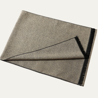 The Windmere Men’s Classic Winter Cashmere Scarf