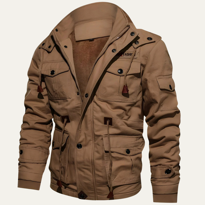 The Lonsdale Men’s Military Waterproof Tactical Jacket