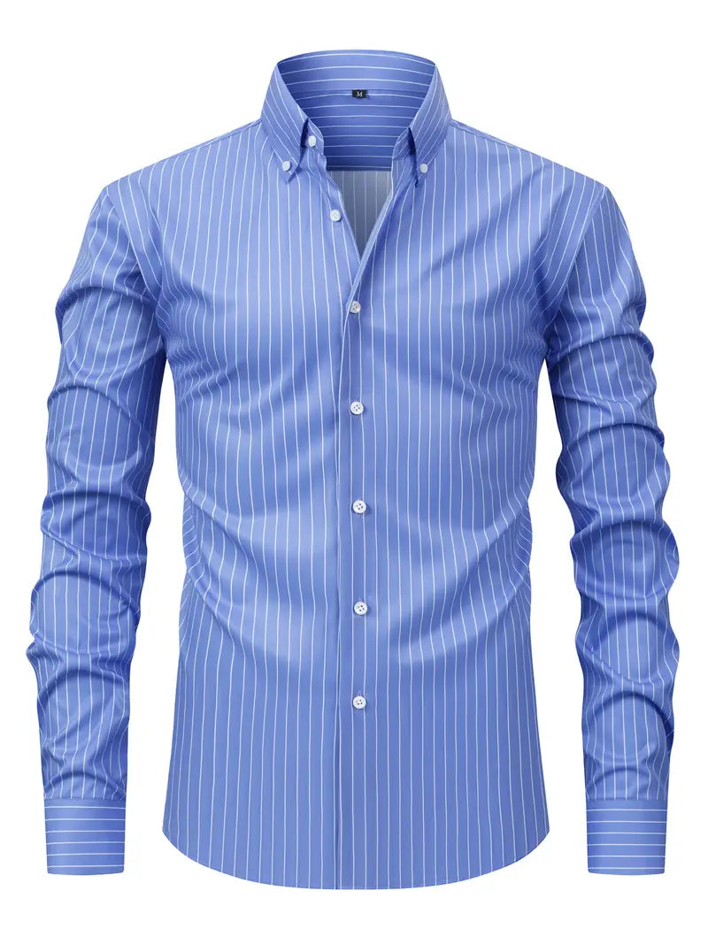 Hugo Striped Cotton Shirt for Smart-Casual Occasions
