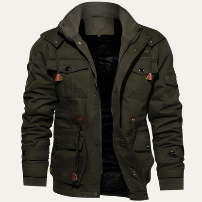 The Lonsdale Men’s Military Waterproof Tactical Jacket