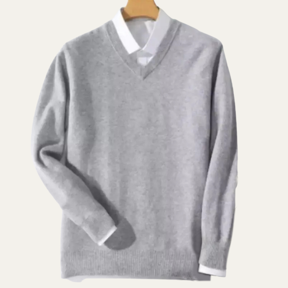 The Brambleton Cashmere Sweater – Men's 100% Soft Luxury Wool Knit Sweater