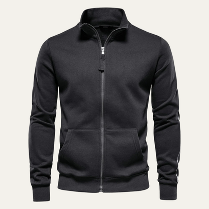 The Oxford Men’s Casual Lightweight Zip Up Jacket