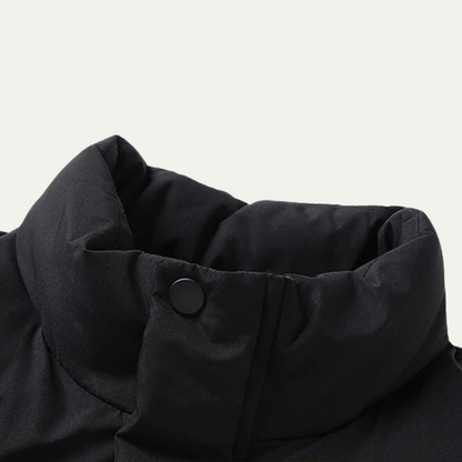 The Linfield Men’s Winter Puffer Jacket – Warm Thick Padded Coat