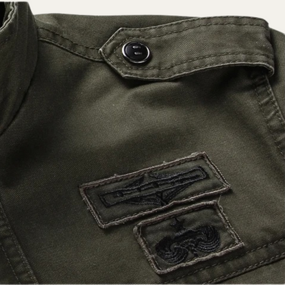 The Aberdeen Men’s Trendy Cargo Cotton Jacket with Pockets
