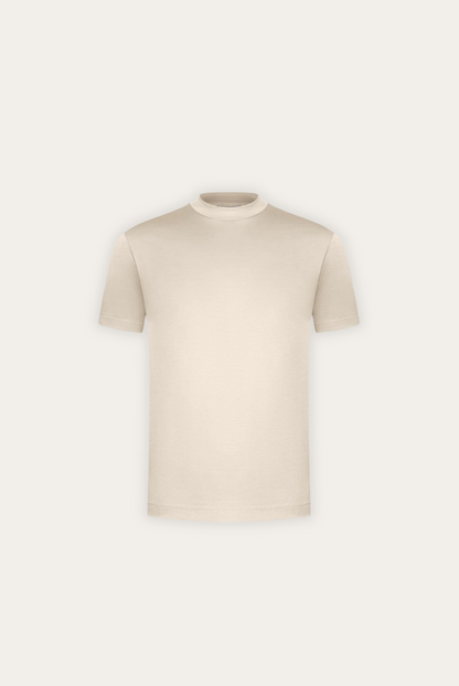 Imperial Navy Blue Cotton Crew Tee for Everyday Wear