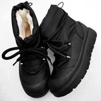 The Terracina Men’s Lace Up Warm Lined Anti Slip Ankle Snow Boots