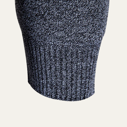 The Brightwood Men’s Winter Fleece Knit Plaid V Neck Cardigan