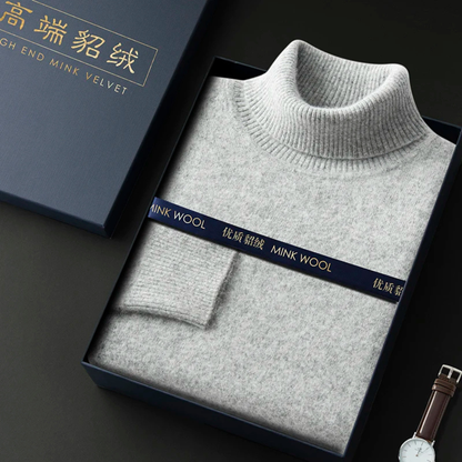 The Rosehaven Cashmere Sweater – Men's 100% Soft Luxury Wool Knit Sweater