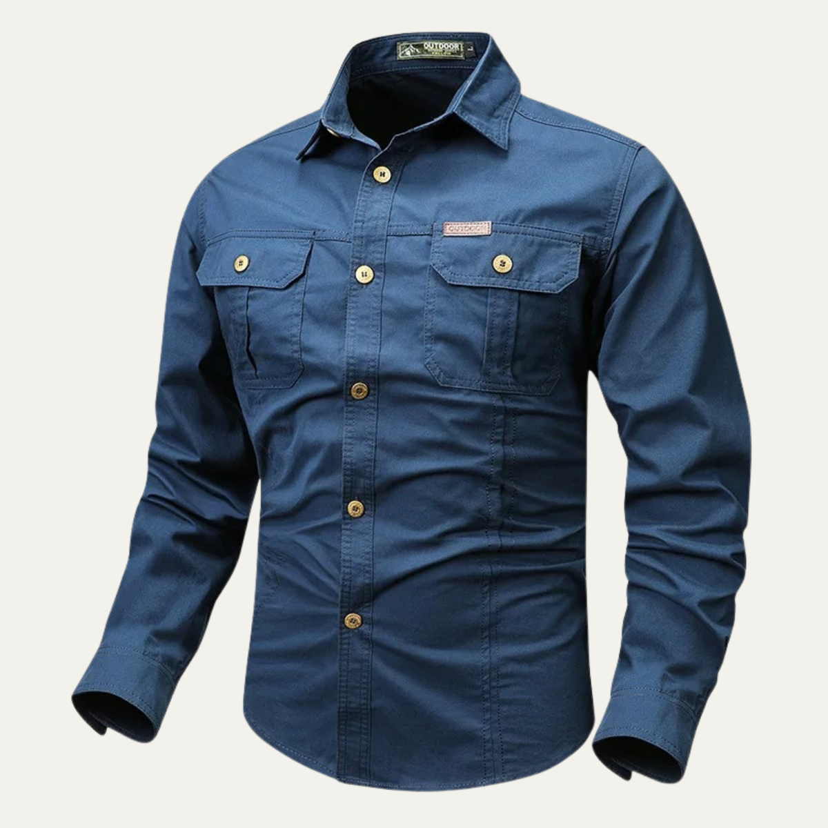 The Norcia Men’s Military Tactical Shirt with Pockets