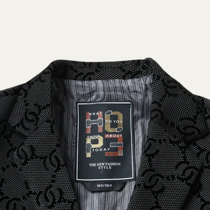 The Kentmere Men’s Oversized Houndstooth Business Casual Work Jacket