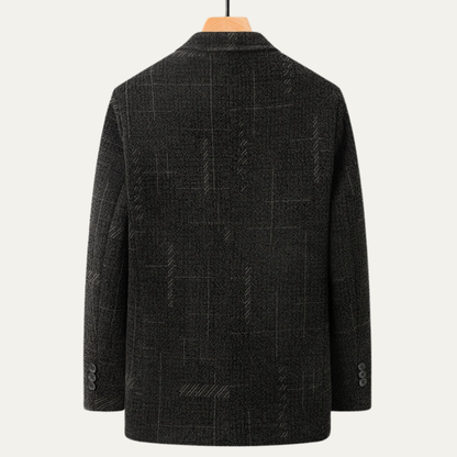 The Riccione Men’s Smart Business Blazer with Warm Fur Lining