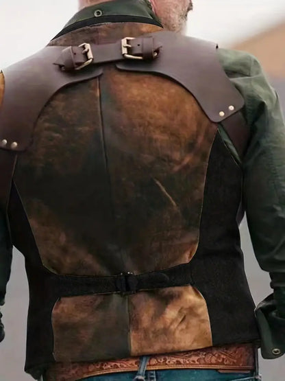 Reversible Vintage V-Neck Knit Sweater for Everyday Wear