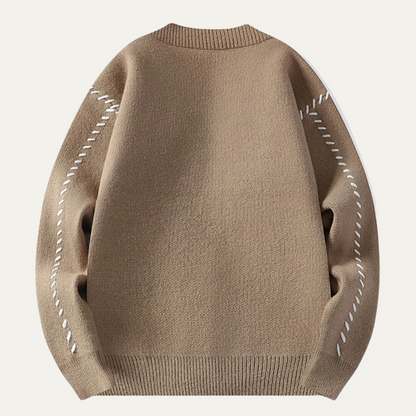 The Hawthorne Men’s Button Front Knit Cardigan Sweater