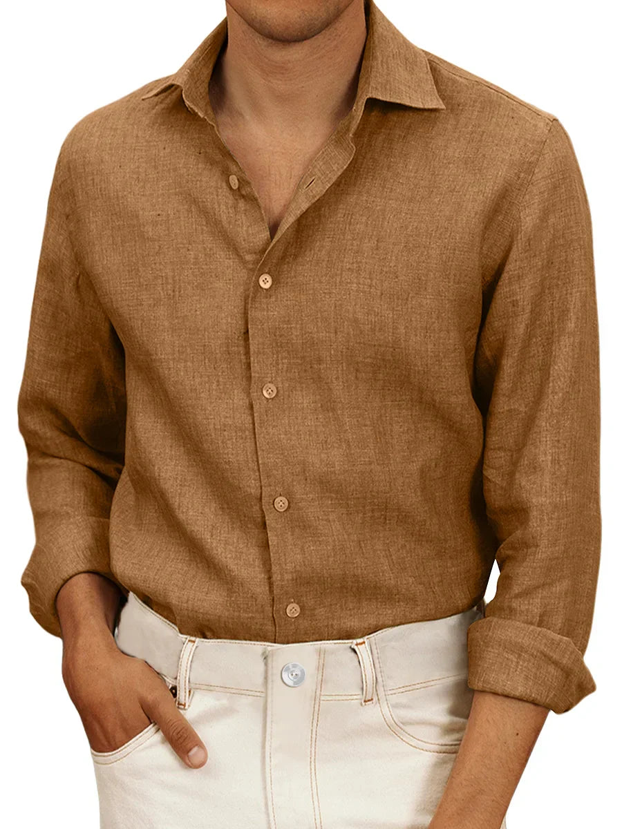 Giuseppe | Linen Shirt for Smart Casual Wear