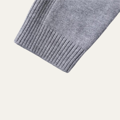 The Caernarfon Men's Slim Fit Turtleneck Casual Sweater