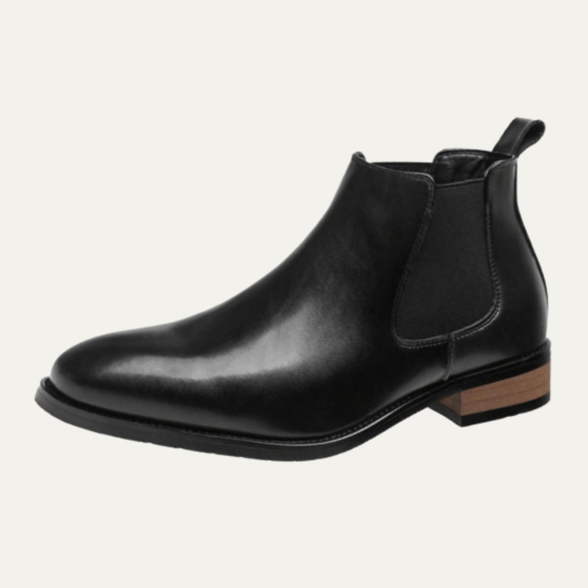 The Treviso Men’s Smart Leather Ankle Chelsea Boots