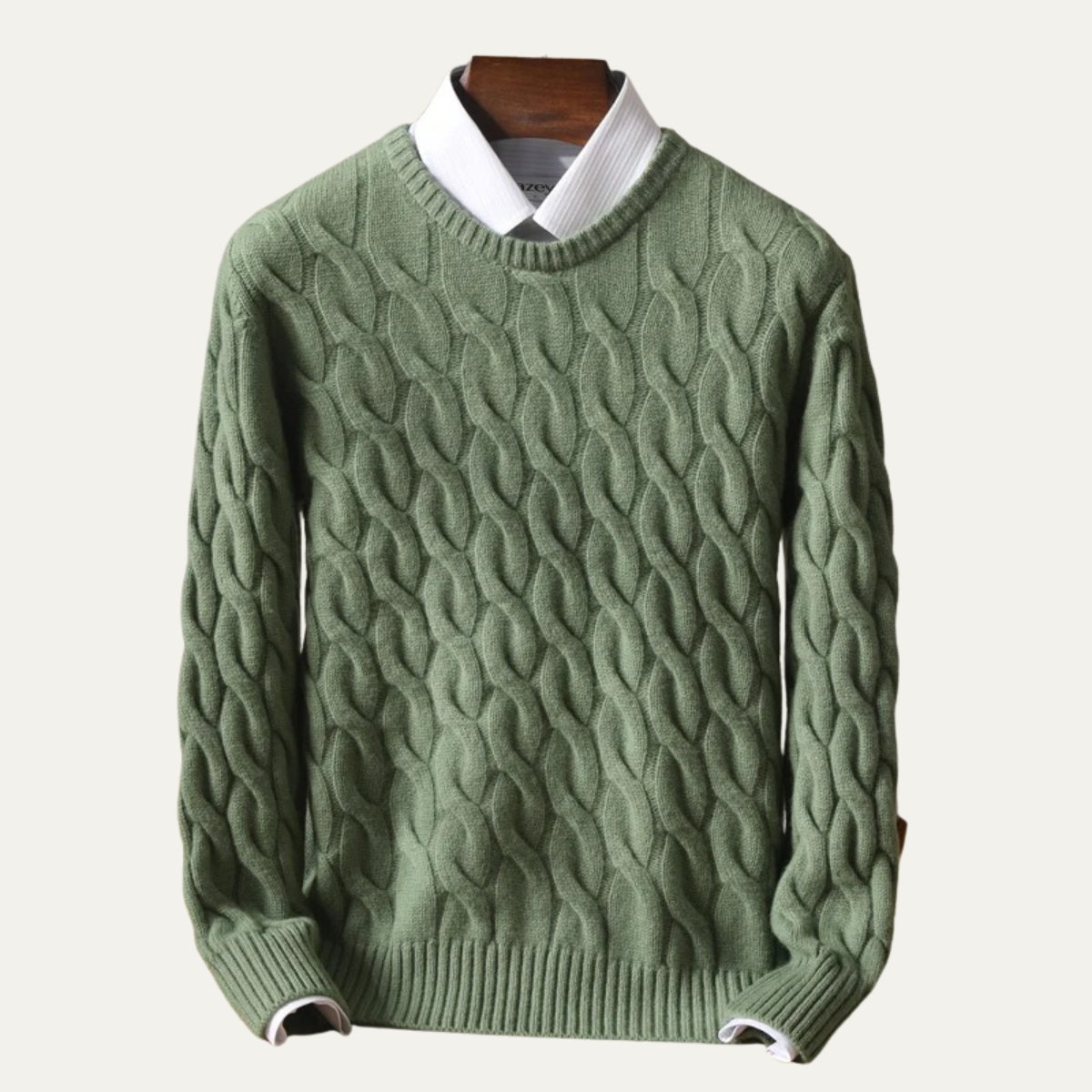 The Montemagno Men’s Cashmere Cable Knit Sweater