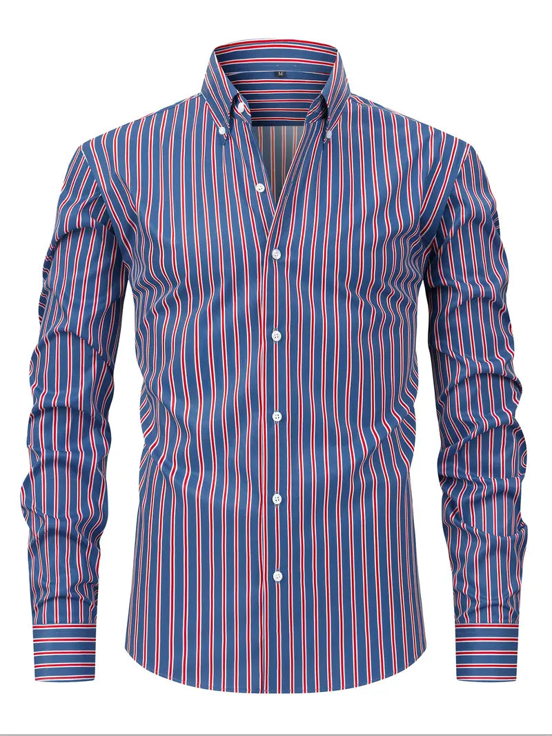 Hugo Striped Cotton Shirt for Smart-Casual Occasions
