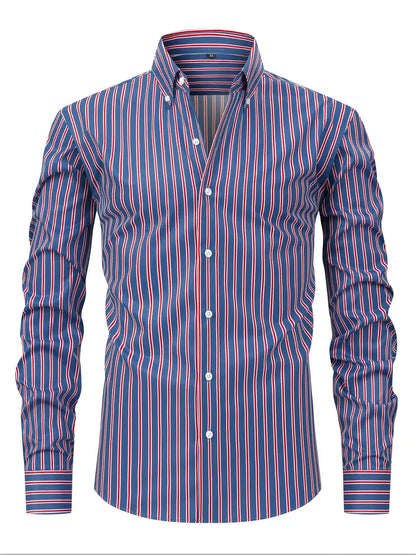 Hugo Striped Cotton Shirt for Smart-Casual Occasions